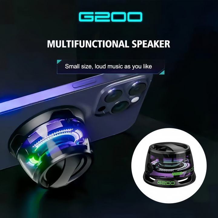 TonSchnapper™ Altoparlante Bluetooth magnetico potente