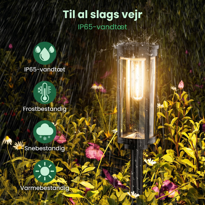 SolaraGlow™ – Lampade solari retrò per il sentiero del giardino