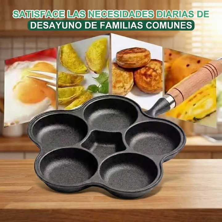 PanMaster™ – Padella per uova in ghisa antiaderente a sezioni multiple