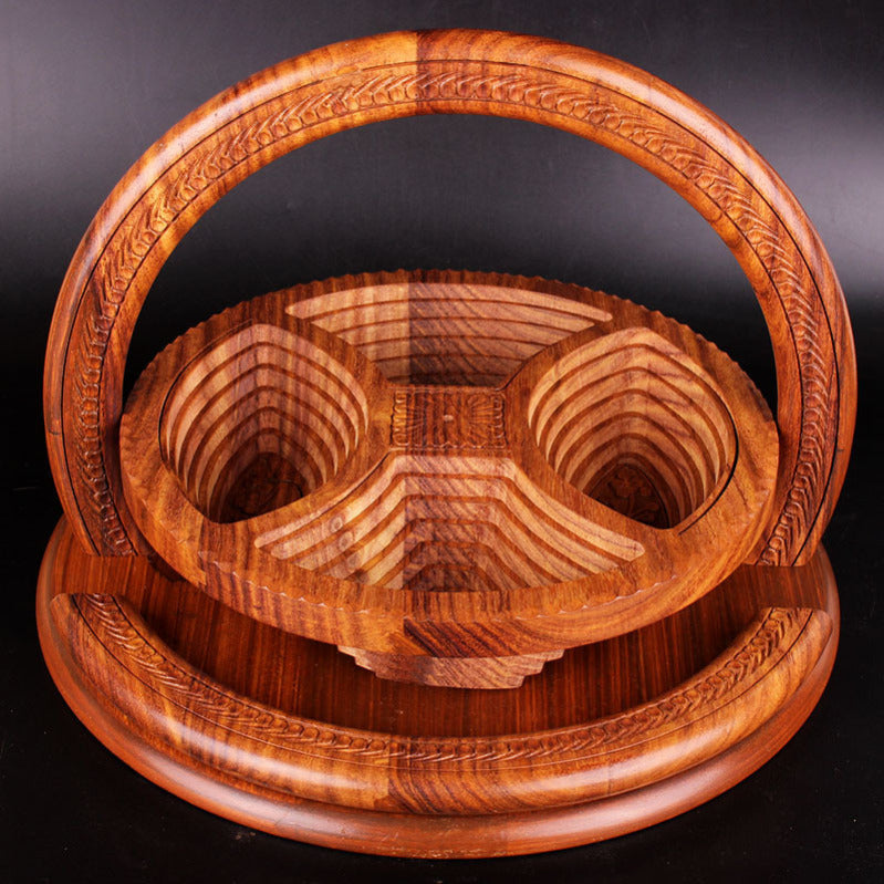 Plateau en Bois TimberTray™ - Fruits Frais à Tout Moment
