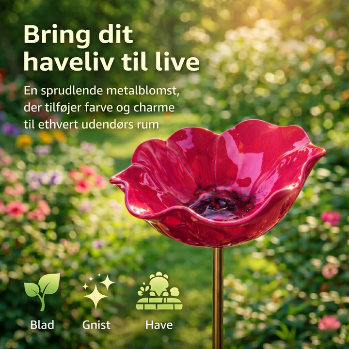 PetalHaven™ – Fontaine à oiseaux et pollinisateurs Fuglebad