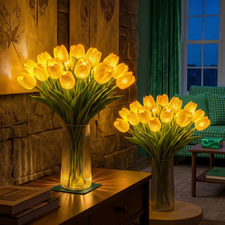 GlowPetal™ – Lampada a Tulipano LED Romantica