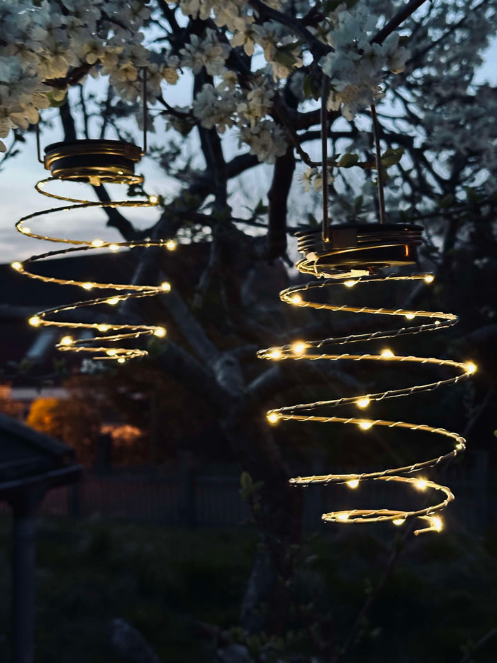 LumiTwist™ – Spirale Solaire Décorative