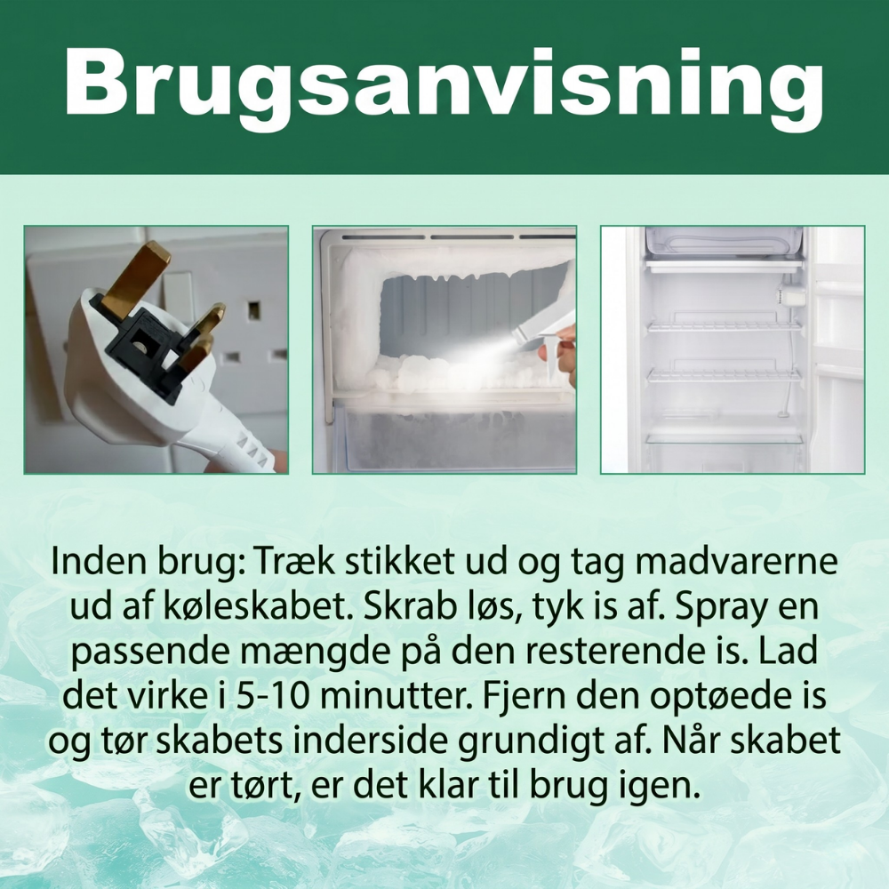 FreezeMelt™ – De-icing spray e spray di scioglimento ad azione rapida
