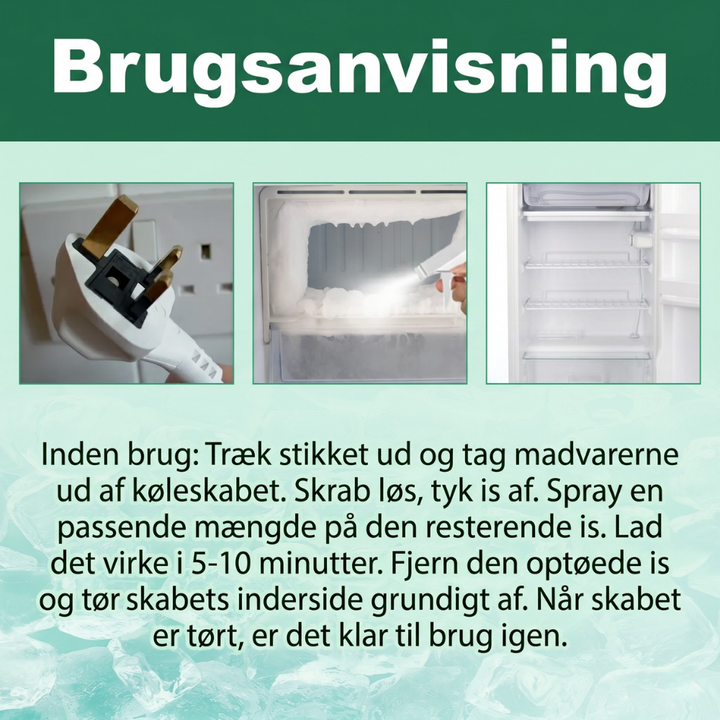 FreezeMelt™ – De-icing spray e spray di scioglimento ad azione rapida