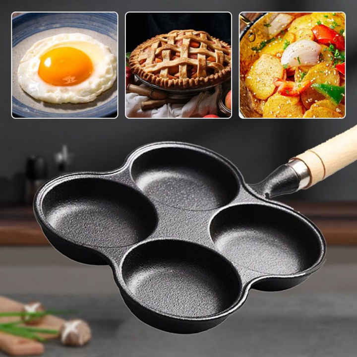 PanMaster™ – Padella per uova in ghisa antiaderente a sezioni multiple