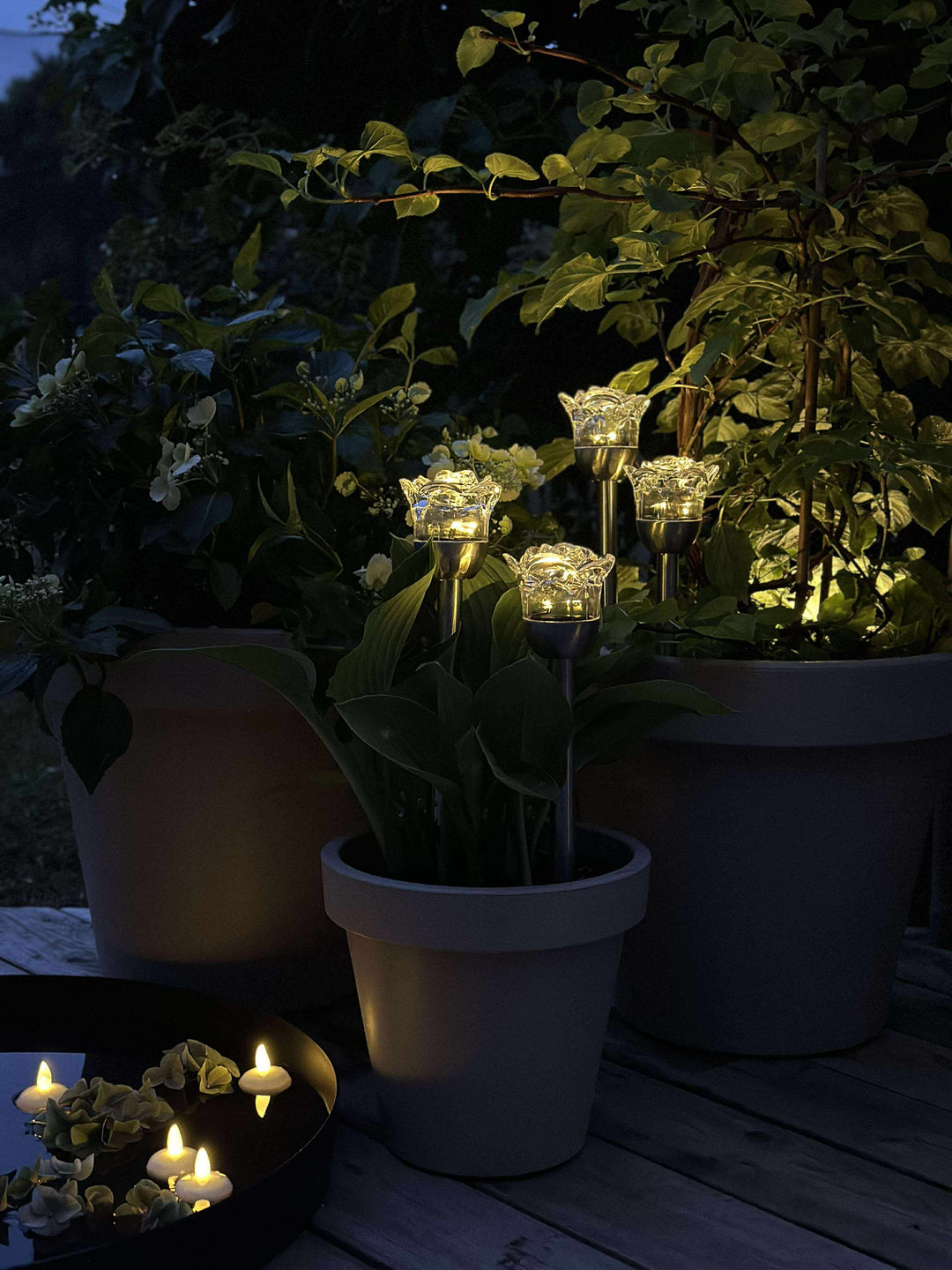 SolarBloom™ – Torche solaire en forme de fleur