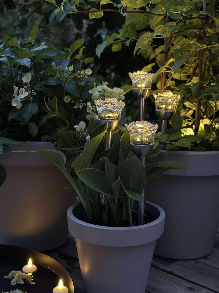 SolarBloom™ – Torche solaire en forme de fleur