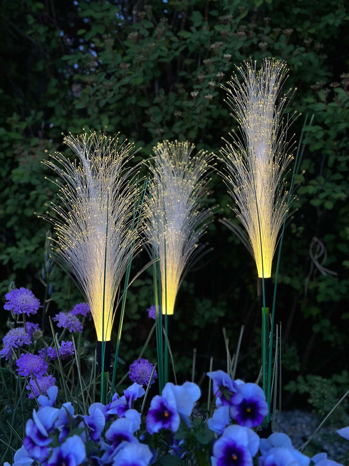 GlowGrass™ – Pampas décoratif avec panneaux solaires