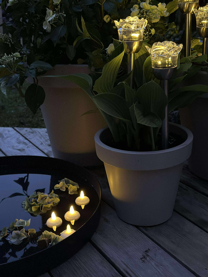 SolarBloom™ – Torche solaire en forme de fleur