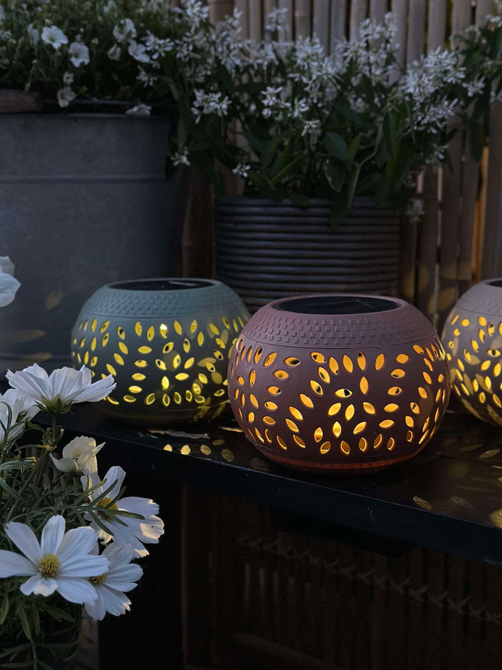Lumis™ – Élégante lanterne de table solaire