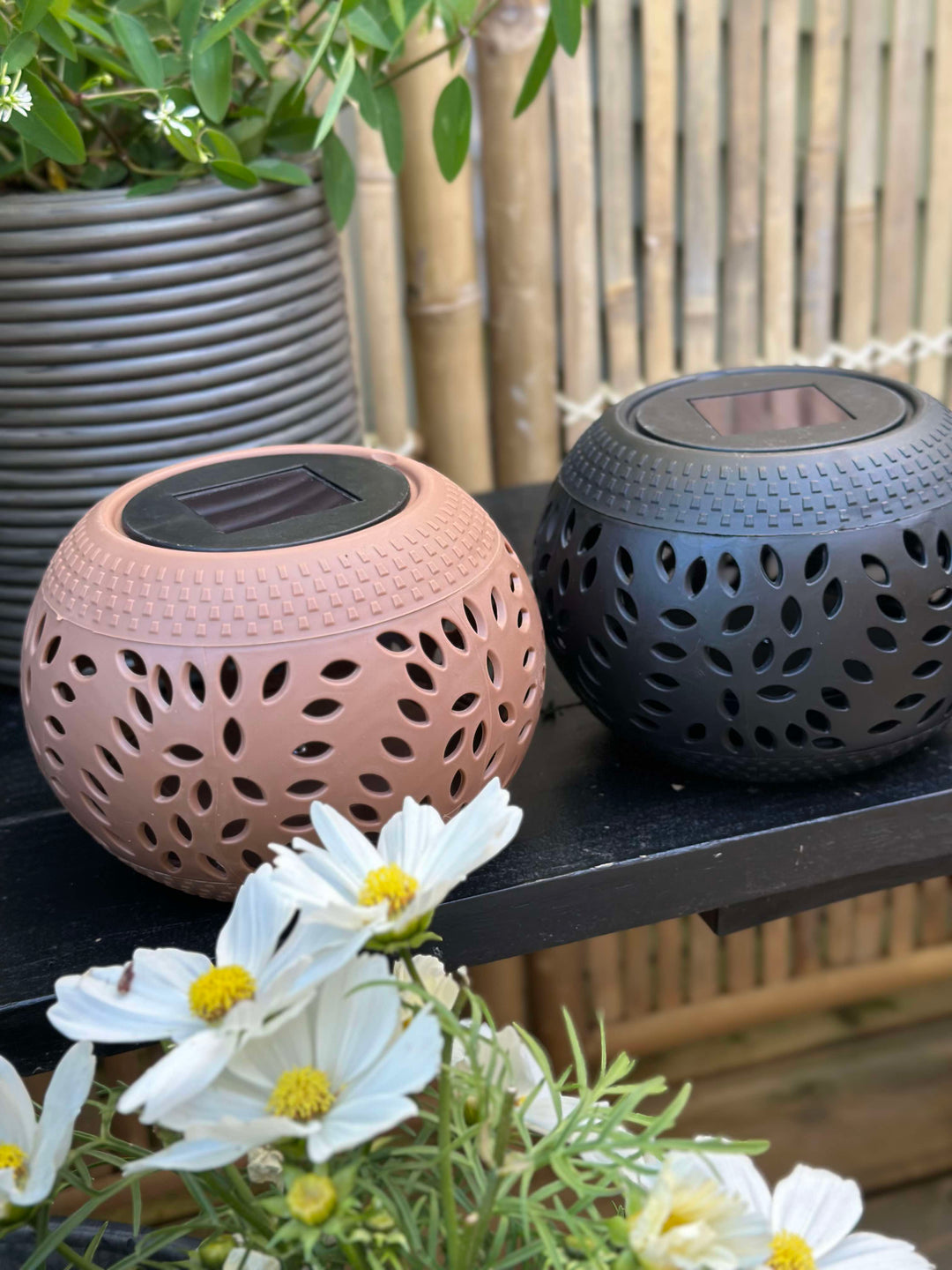 Lumis™ – Élégante lanterne de table solaire