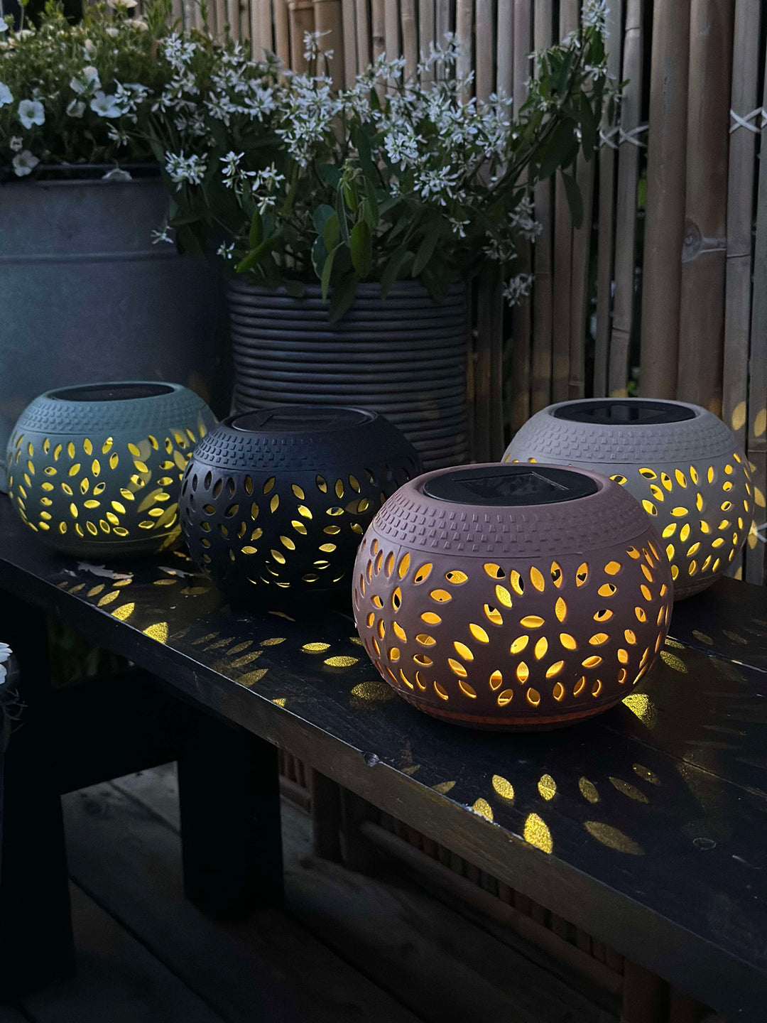Lumis™ – Élégante lanterne de table solaire
