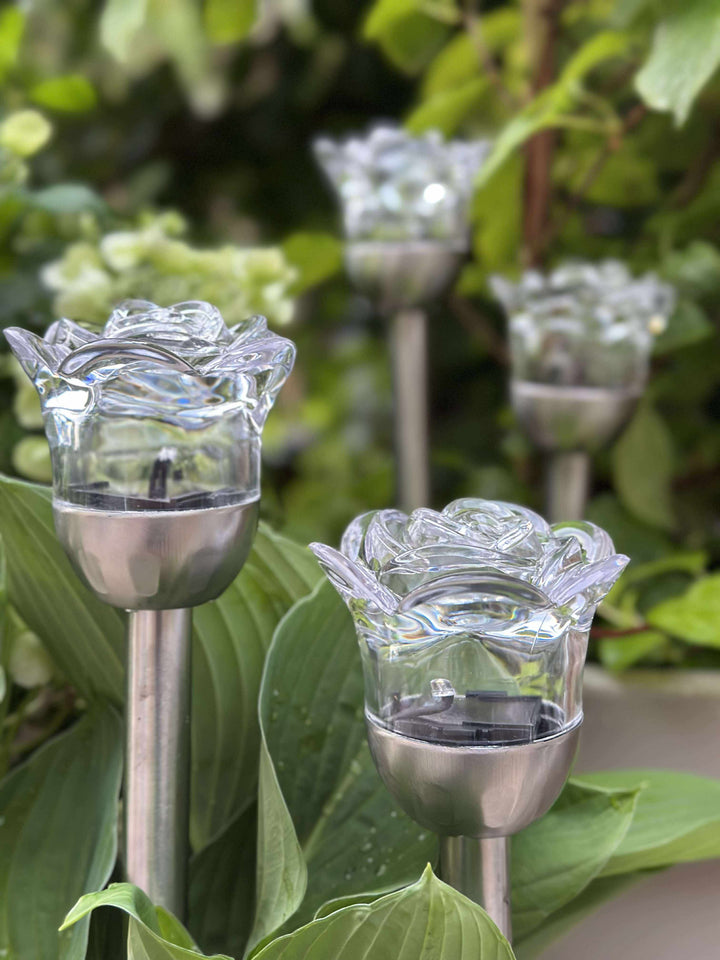 SolarBloom™ – Torche solaire en forme de fleur
