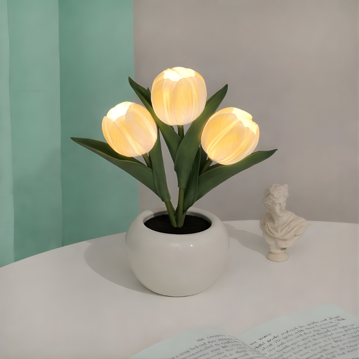 FloralLume™ – Lampada Notturna LED Tulipano Romantico