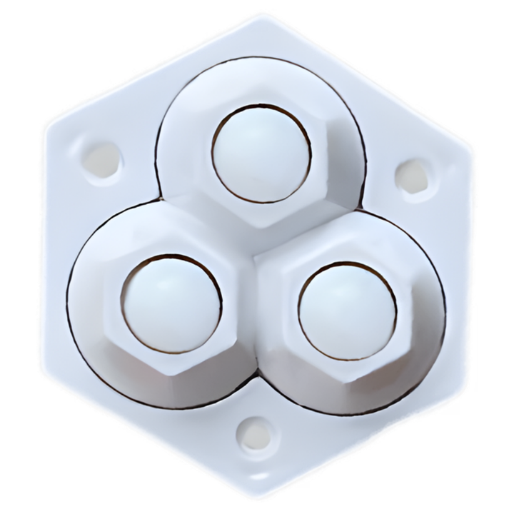 TriGlide™ – Ruote a sfere triple 360°