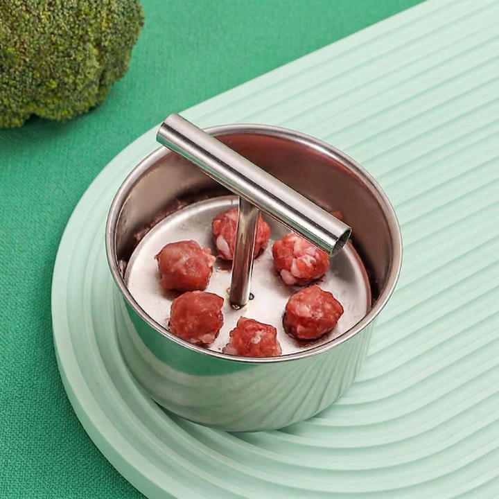ChefRoll™ – Utensile da Cucina in Acciaio Inossidabile per Formare Polpette