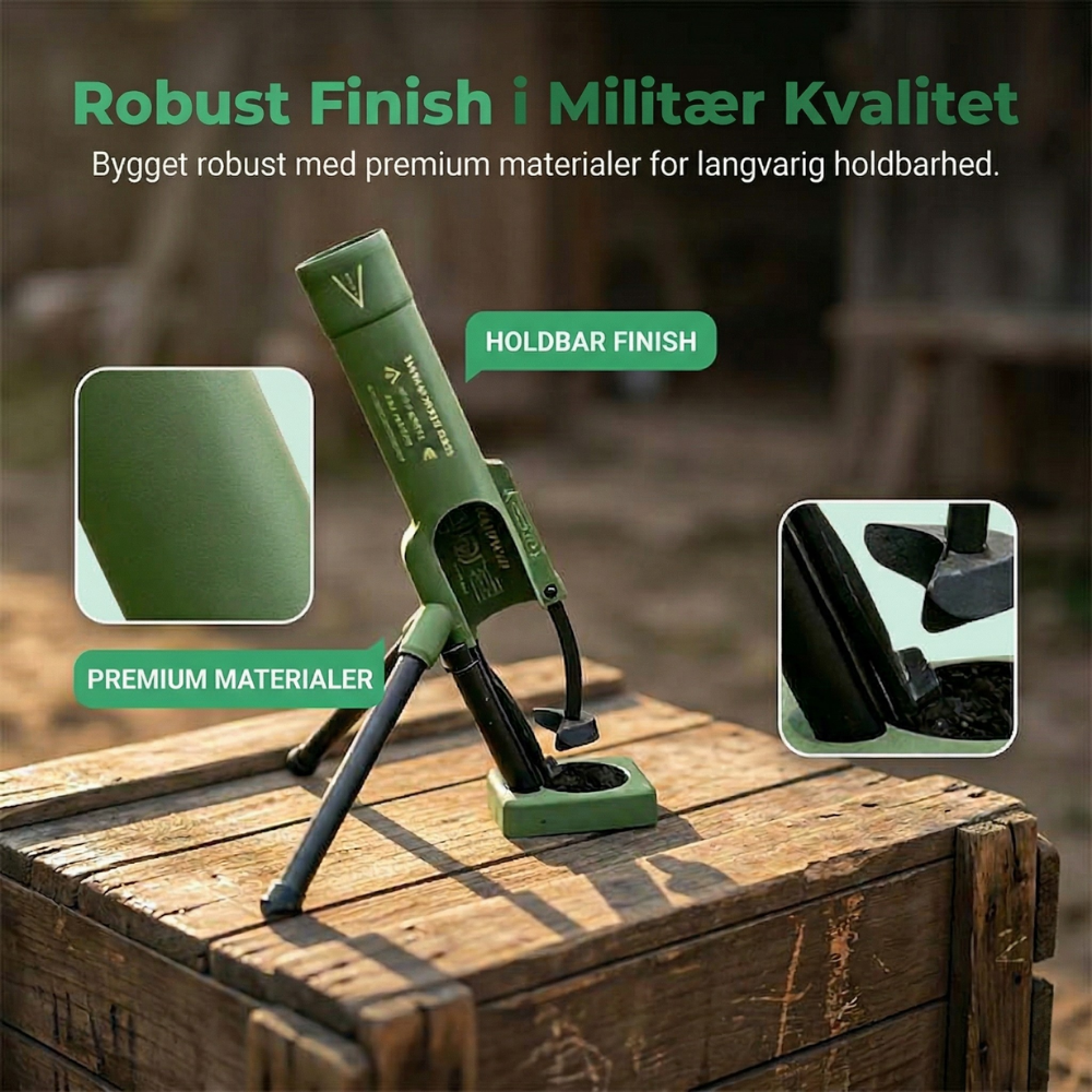 BarBlast™ – Apribottiglie a forma di cannone divertente con lanciatore