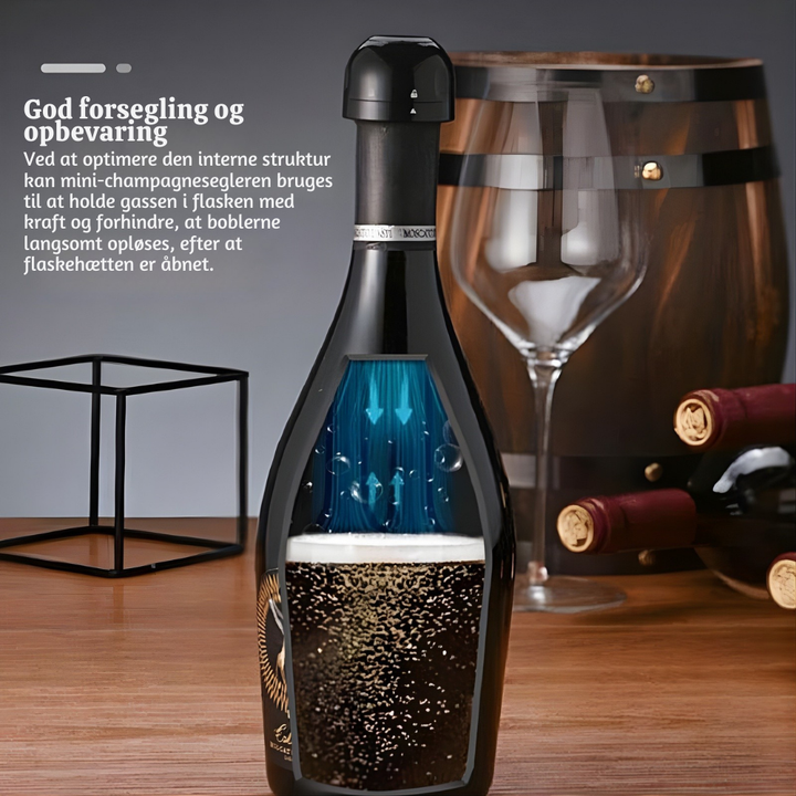 VinoLock™ – Sigillatore Rotativo Ermetico per Bottiglie di Vino e Bevande Pro