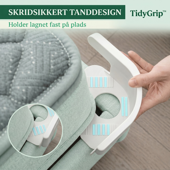 TidyGrip™ – Supporti per lenzuola antiscivolo universali per angoli