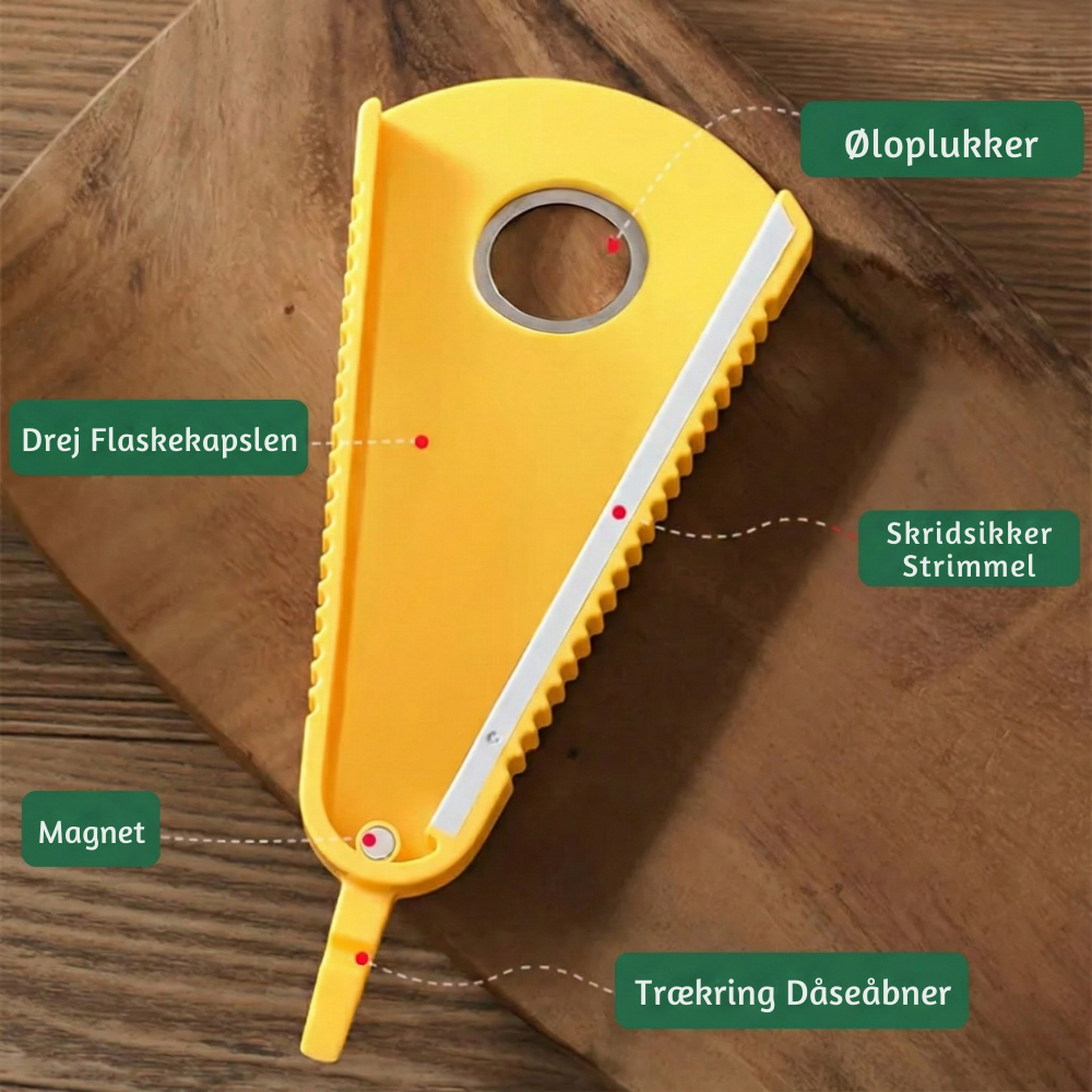 QuickPop™ – Apribottiglie e apribocca multifunzione