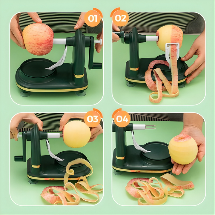 TwistPeel™ – Pelapatate a manovella regolabile per frutta e verdura