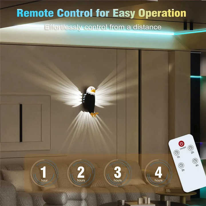 Illuminazione EagleGlow™ Calda e Maestosa