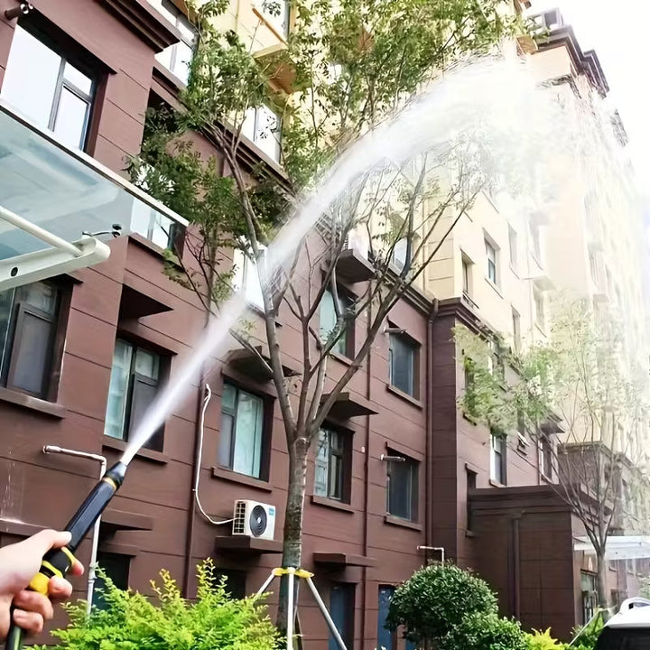 Pistola per Lavaggio Auto Portatile ad Alta Pressione – Ugello Multifunzionale per Tubo da Giardino