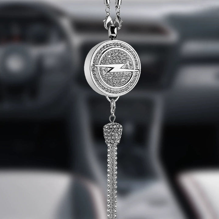 Porta-profumo Auto | Cristallo &amp; Lega di zinco | Decorazione scintillante &amp; Idea regalo