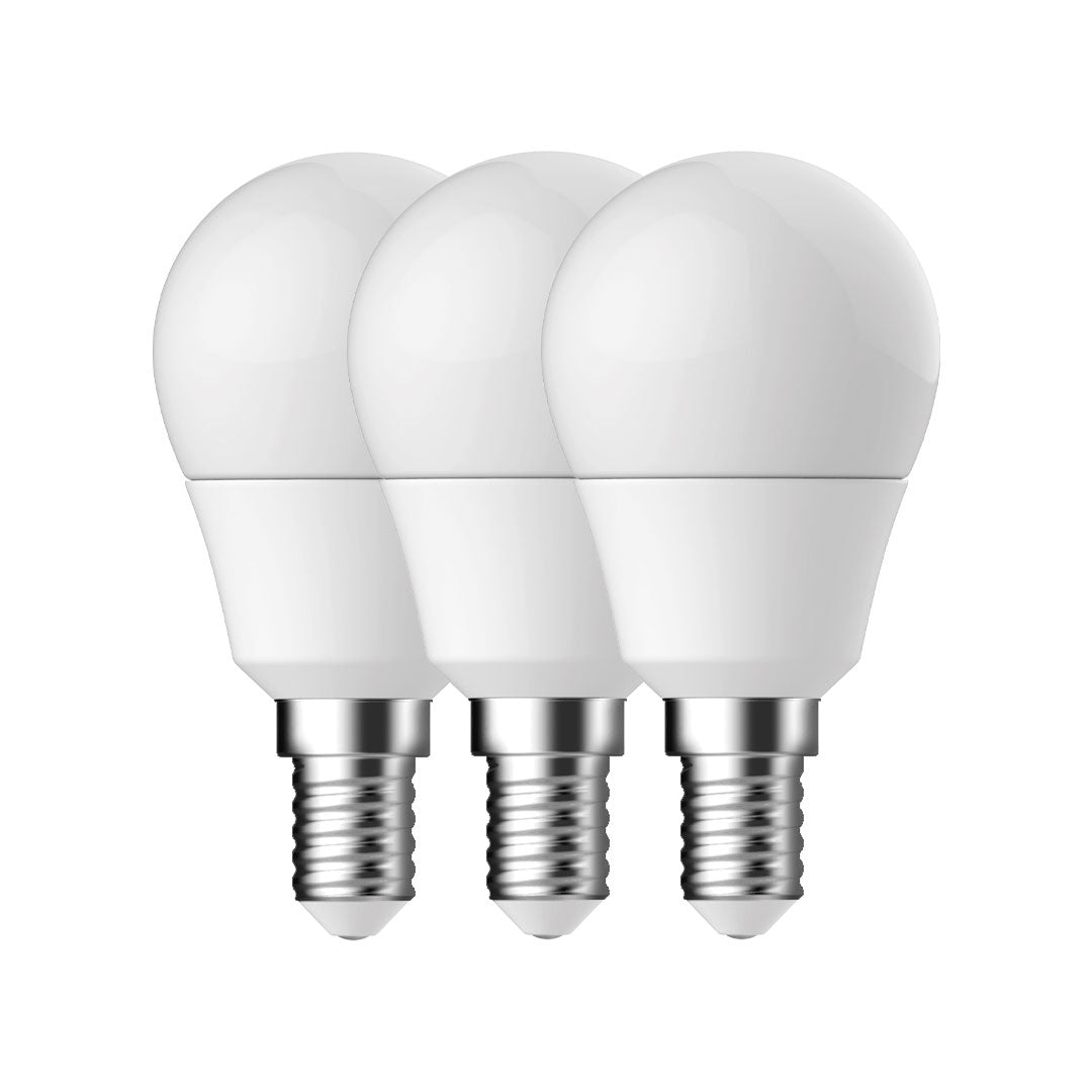 G45 | E14 | 470lm | 2700k (equivalente a 40w) (3 confezioni)