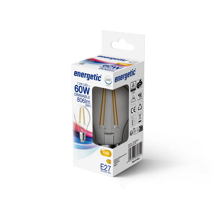A60 | E27 | 806lm | 2700k | Dimmerabile (60w eqv)