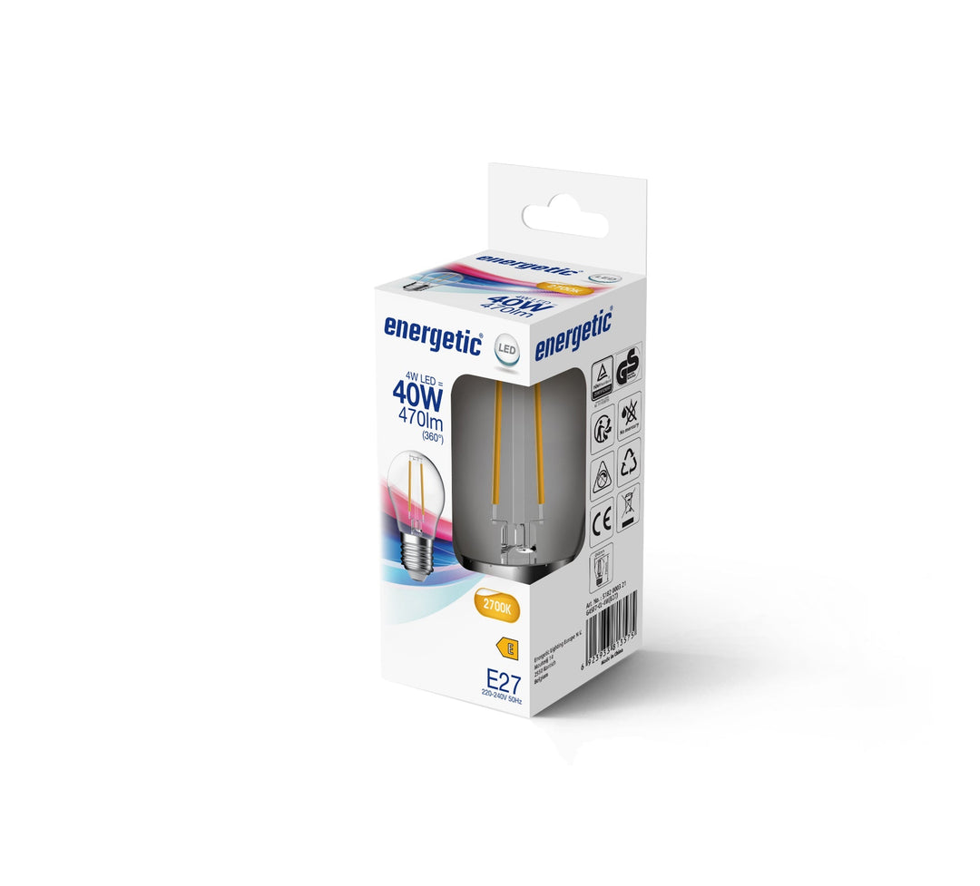 G45 | E27 | 470lm | 2700k (equivalente a 40w)