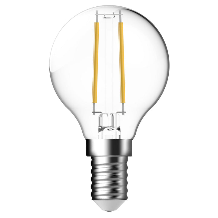 E14 4w 500lm G45 Golf LED Filamento Luce Bianco Freddo