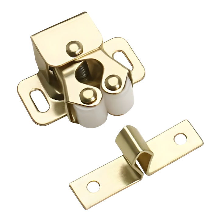 QuietLock™ – Serratura a rotolo con pulsante in acciaio inossidabile