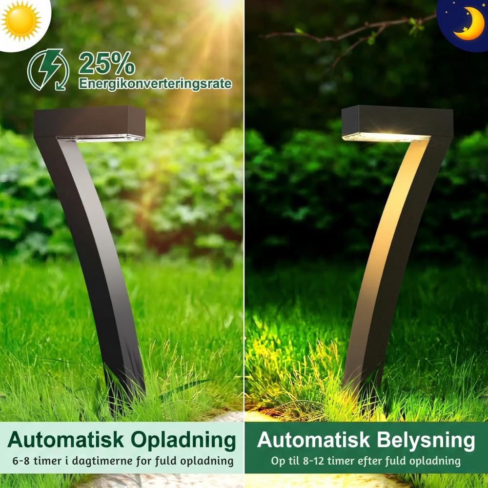 ZenPath™ – Illuminazione Solare Moderna per Viali e Paesaggi