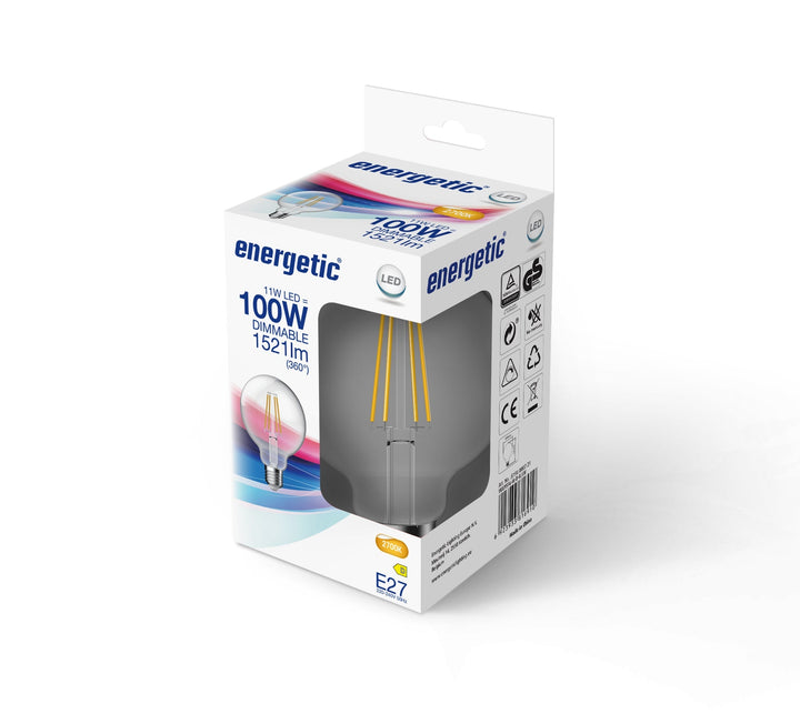 G95 | E27 | 1521lm | 2700k (equivalente a 100w)