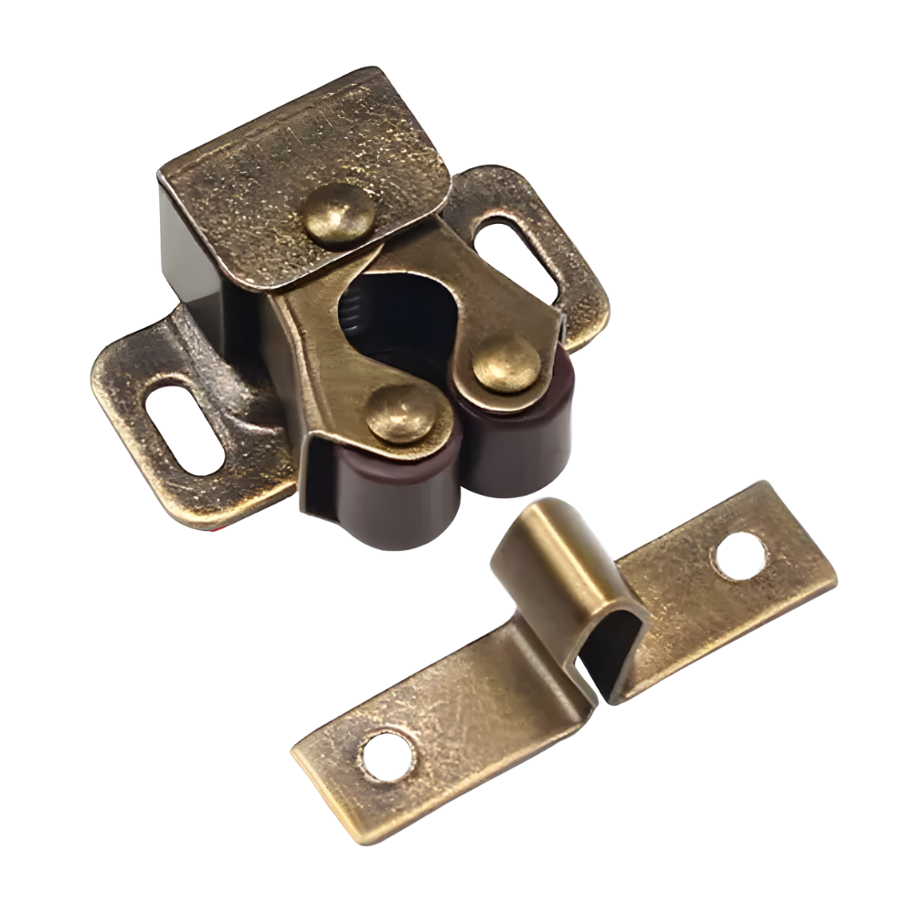 QuietLock™ – Serratura a rotolo con pulsante in acciaio inossidabile