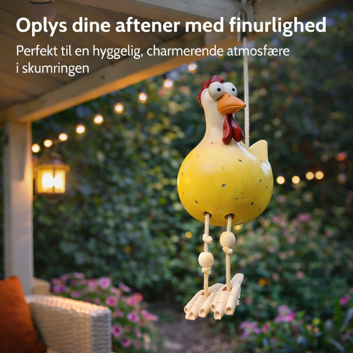 CluckDecor™ – Decorazione di Gallina da Giardino in Ceramica