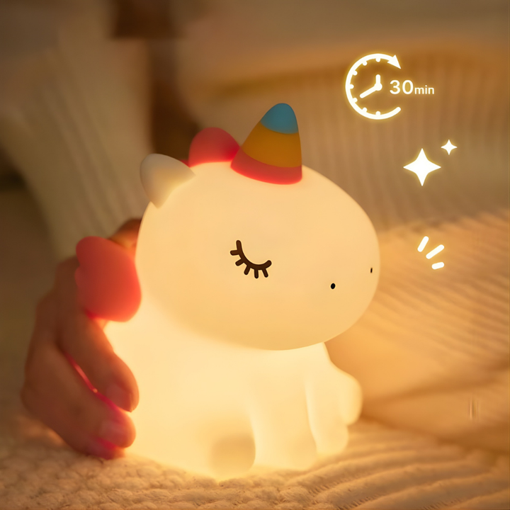 SnuggleGlow™ – Lampada Notturna LED a Forma di Animale Carino