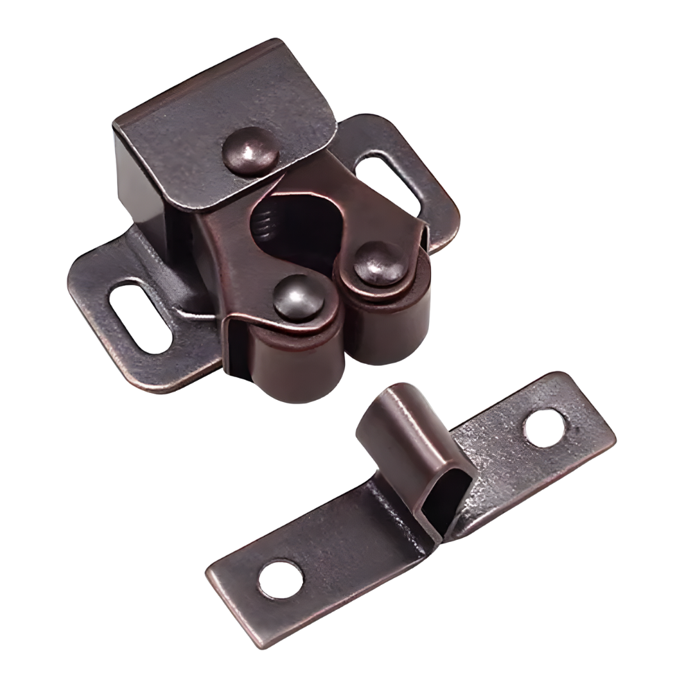 QuietLock™ – Serratura a rotolo con pulsante in acciaio inossidabile