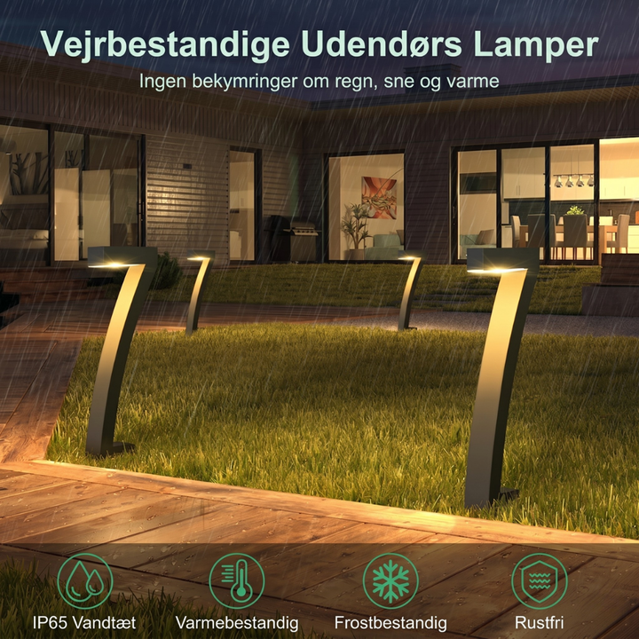ZenPath™ – Éclairage Solaire Moderne pour Chemins et Jardins