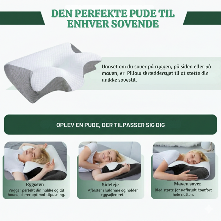 CloudCerv™ – Cuscino Ergonomico in Schiuma Memory con Supporto