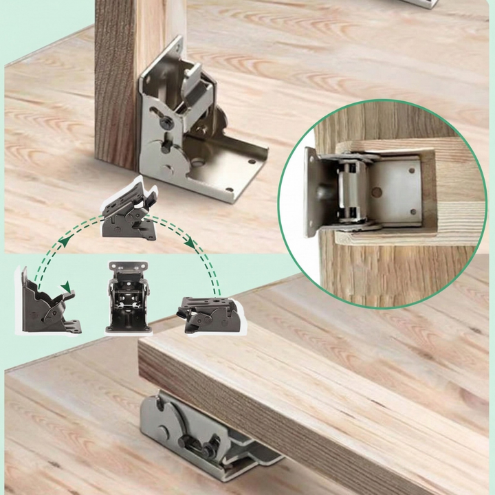 FlexHinge™ – Cerniera Pieghevole Auto-bloccante Regolabile a 90°