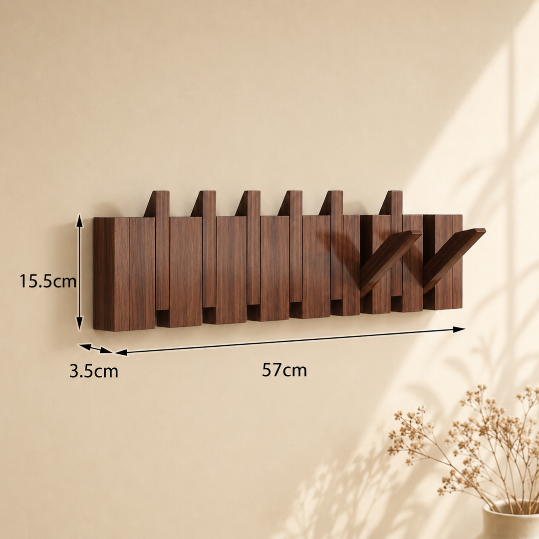 Supporto per Pianoforte Montato a Muro in Legno Salvaspazio