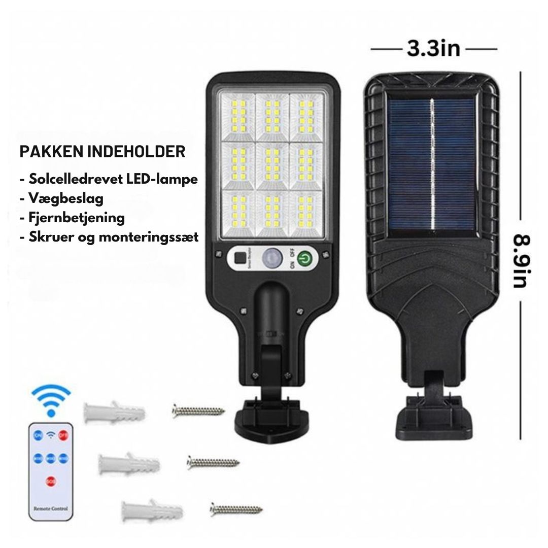 Solarix™ – LED lumière ultralumineux alimenté par énergie solaire