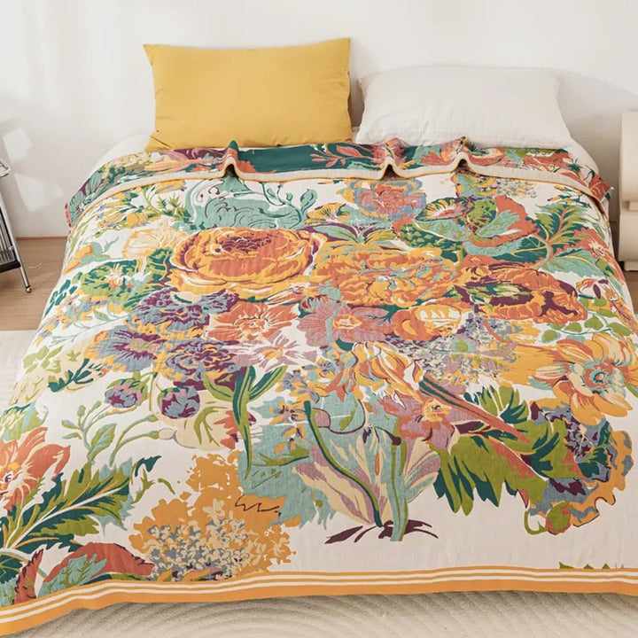 Coperta Sienna Floral Bloom