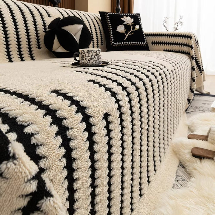 Copertura per divano Heritage in peluche con tufting