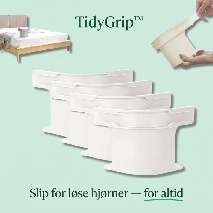 TidyGrip™ – Supporti per lenzuola antiscivolo universali per angoli