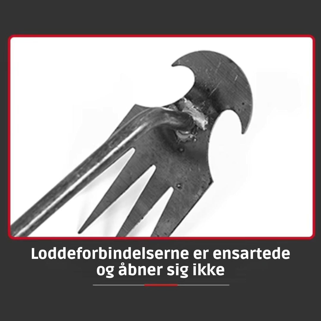 RootRake™ – Outil de désherbage multifonction à 4 dents