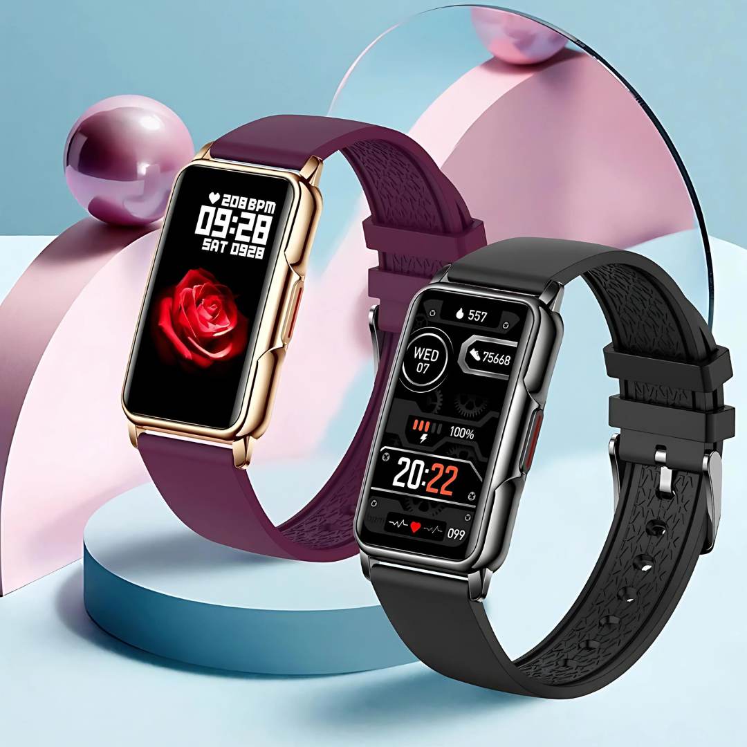 Orologio Intelligente Elegante per Stile Quotidiano | Monitoraggio della Salute - Design Durevole - Connettività Continua Tutto il Giorno